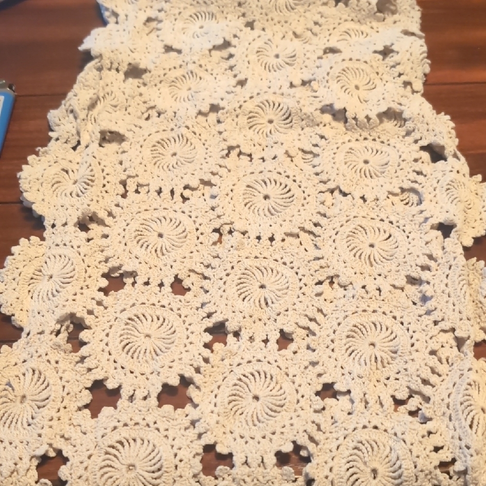 Handmade Crochet Doily - Picture 3 of 4